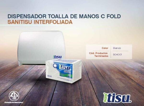 Dispensador de Toalla de Mano